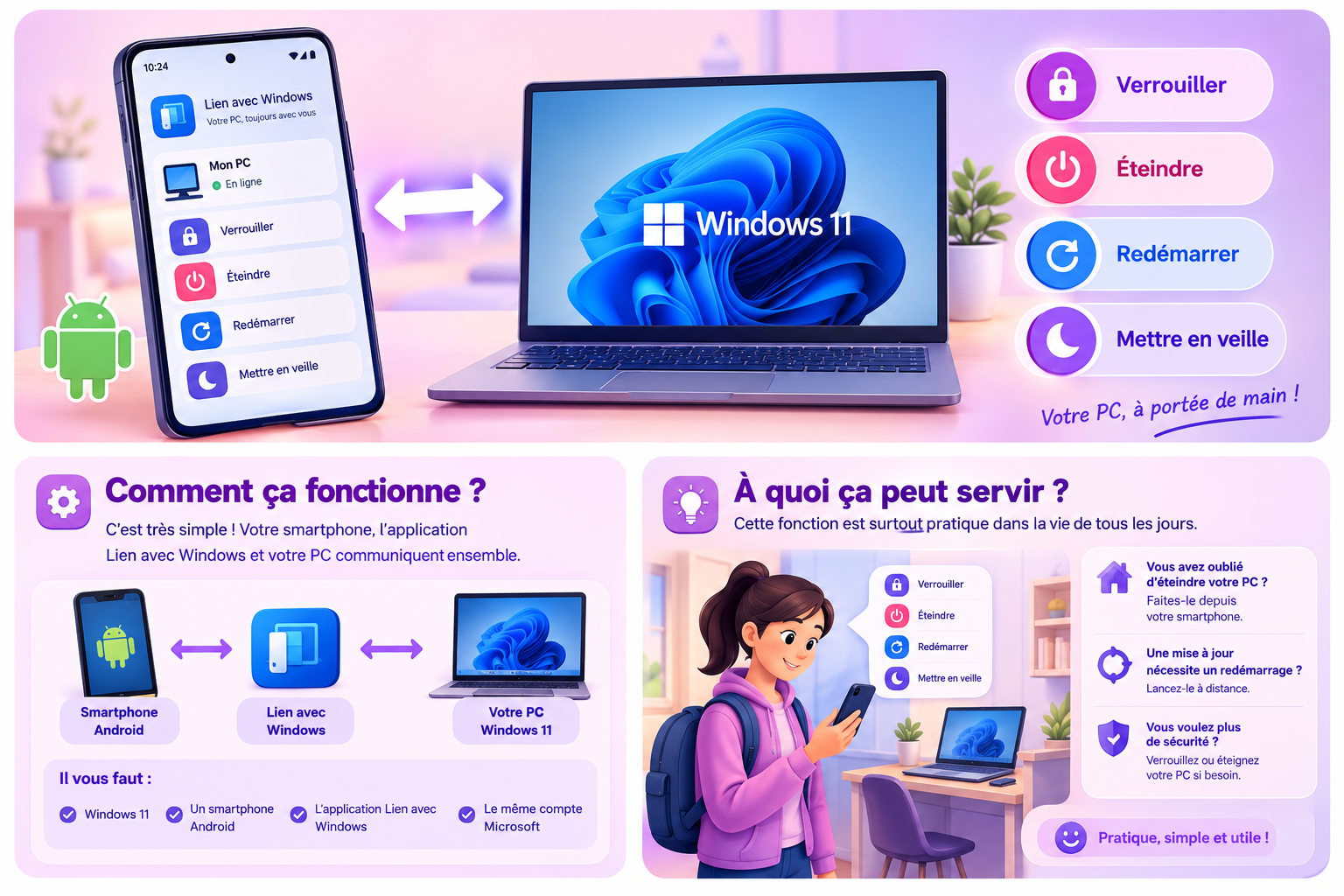 Contrôlez votre PC depuis votre smartphone